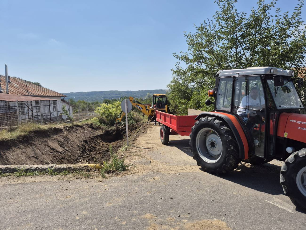 You are currently viewing Lucrări în regim propriu la Voinești, economii importante la bugetul local