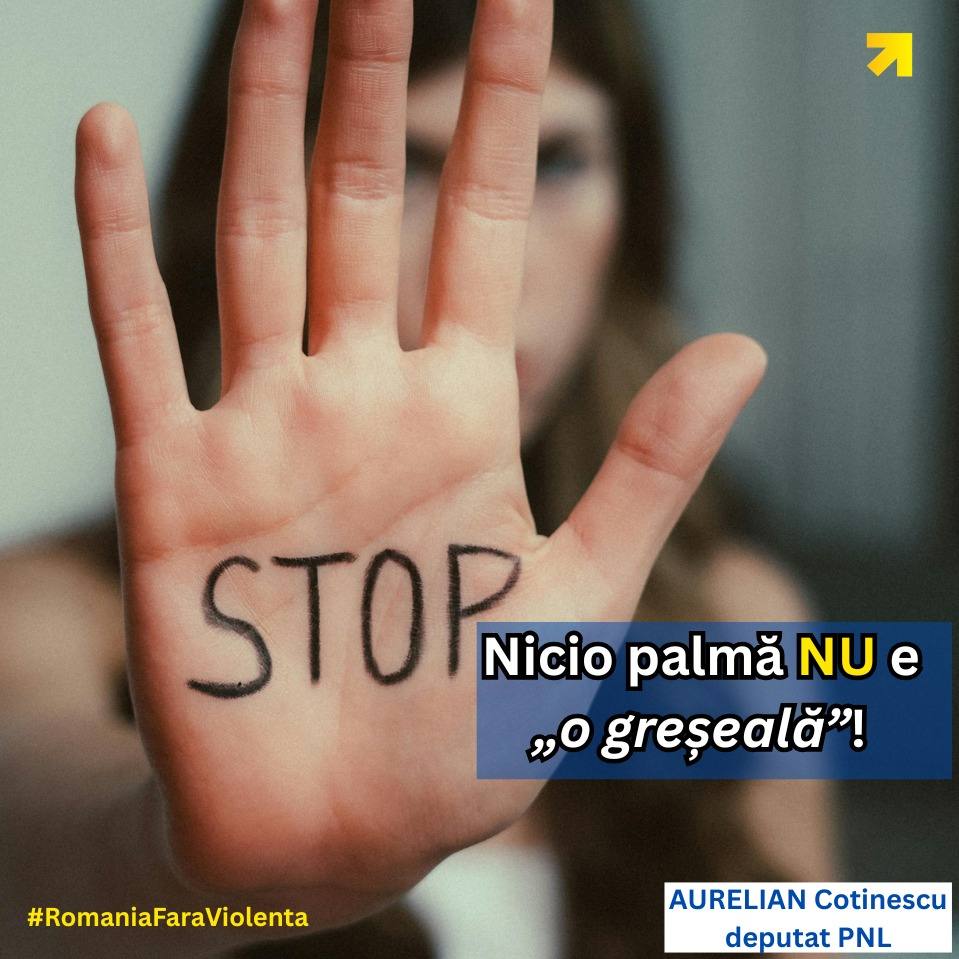 You are currently viewing Aurelian Cotinescu, deputat: Nu mai întoarce privirea! Nicio palmă nu e o greșeală, nicio amenințare nu e o ceartă!