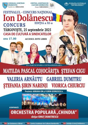 Read more about the article Artiști importanți, prezenți la Festivalul–concurs naţional „Ion Dolănescu”, ediția a XI-a!