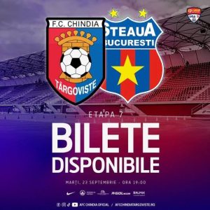 Read more about the article Chindia Târgoviște a pus în vânzare biletele pentru meciul cu Steaua București