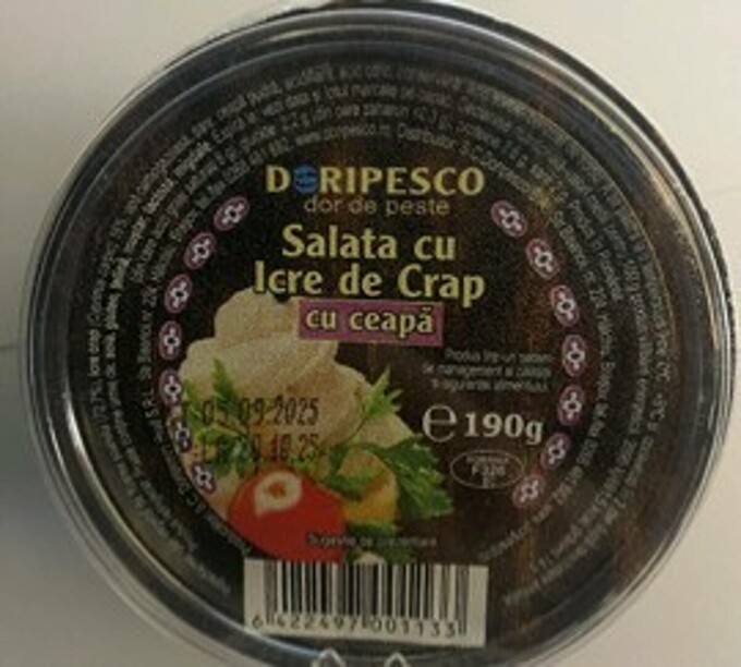 You are currently viewing Alertă alimentară: salată de icre comercializată de Kaufland, retrasă de la vânzare