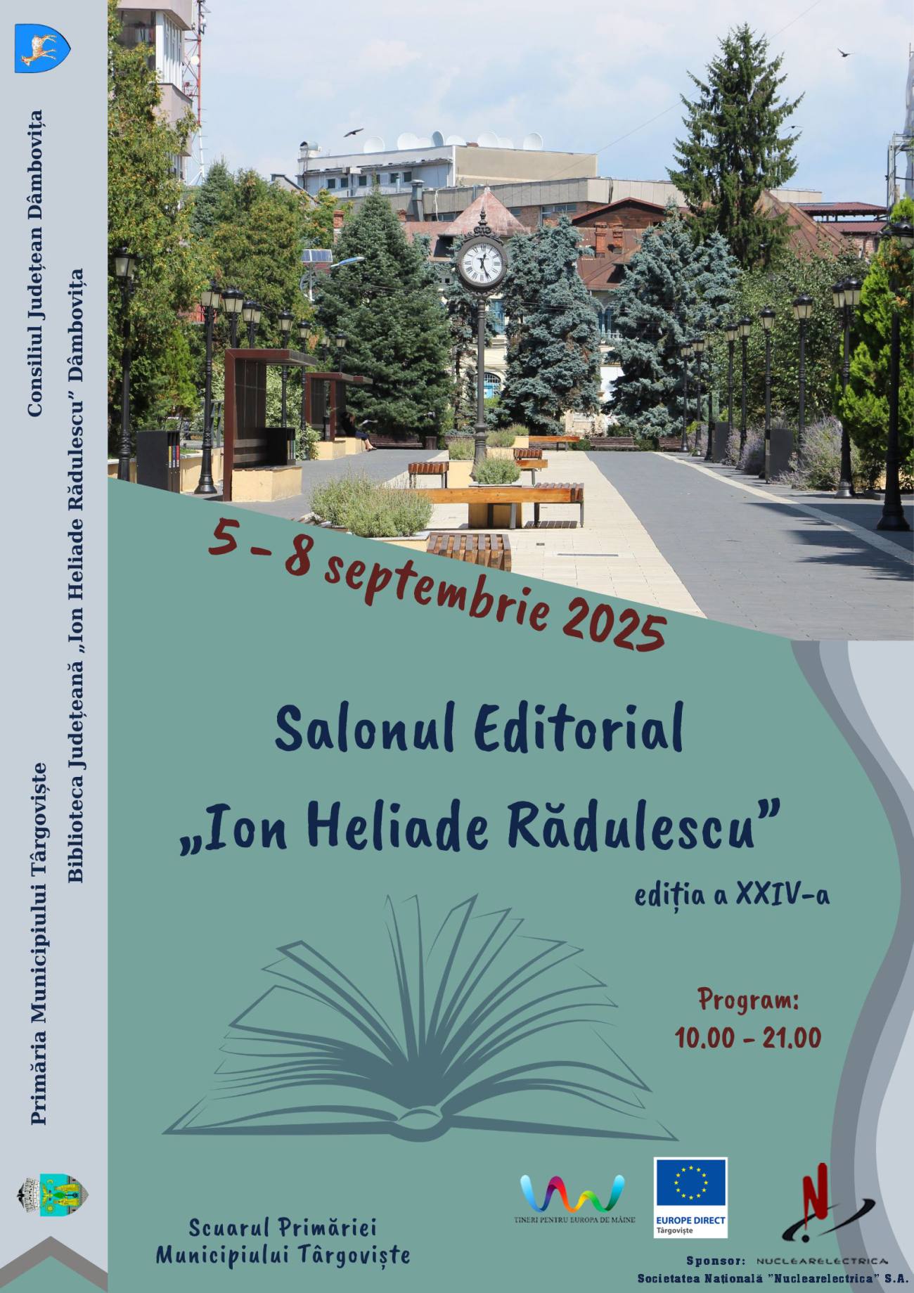 You are currently viewing Biblioteca Judeţeană Dâmboviţa organizează a XXIV-a ediţie a Salonului Editorial „Ion Heliade Rădulescu”
