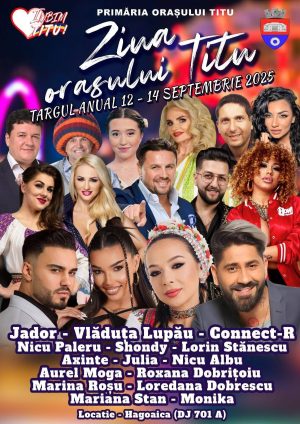 Read more about the article Sărbătoare, la Titu, în acest weekend