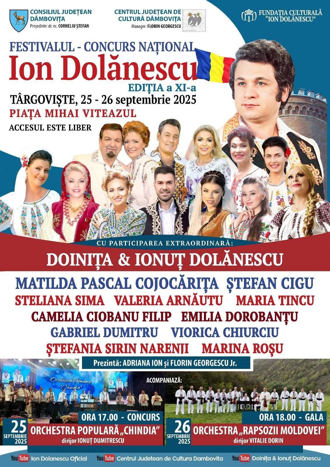 You are currently viewing Artiști celebri ai folclorului românesc, prezenți la Festivalul – Concurs Naţional „Ion Dolănescu”
