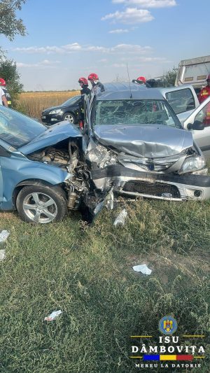 Read more about the article Accident rutier sever la Cocani – Crevedia! 7 persoane au fost rănite!