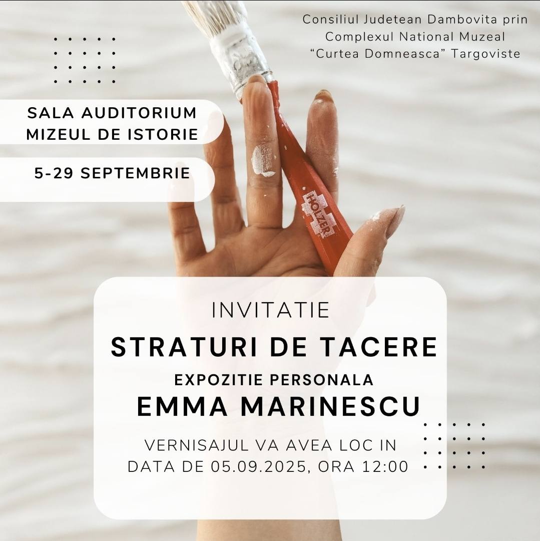 You are currently viewing Expoziția „Straturi de tăcere”,la Muzeul de Istorie din Târgoviște