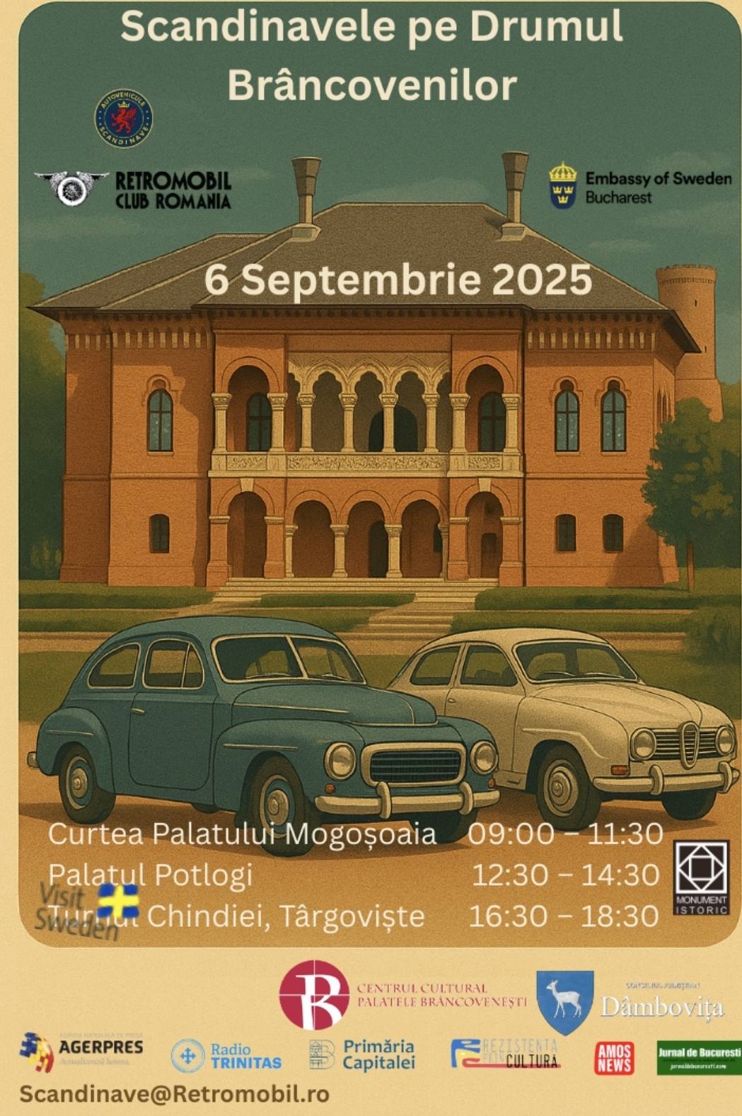 You are currently viewing „Scandinavele pe drumul Brâncovenilor”, eveniment expozițional itinerant