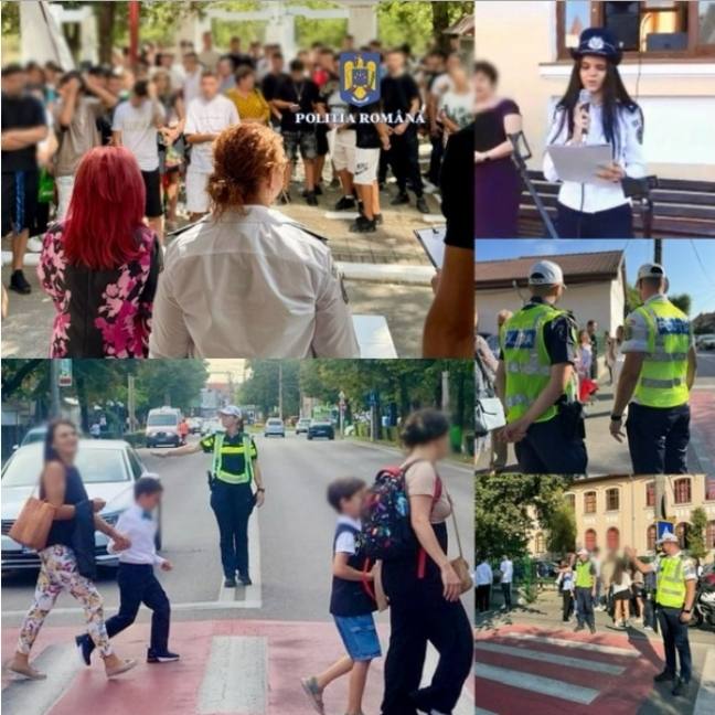You are currently viewing Polițiștii dâmbovițeni, alături de comunitatea școlară la început de an