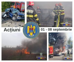 Read more about the article Peste 300 de intervenții pentru ISU Dâmbovița, în ultima săptămână. Pompierii trag un nou semnal de alarmă