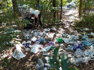 Read more about the article Silvicultorii dâmbovițeni, în prima linie la Ziua Curățeniei Naționale. Împreună cu voluntarii au adunat din păduri peste 7.5 tone de deșeuri