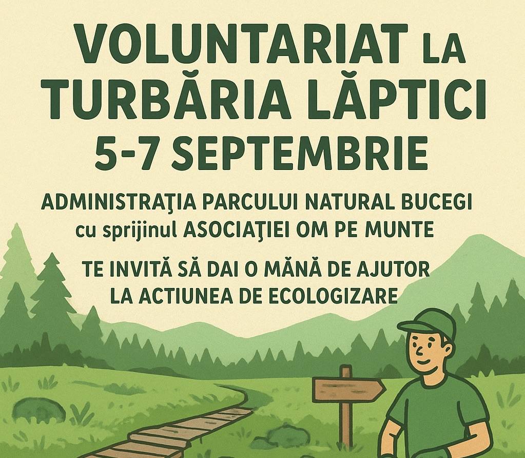 You are currently viewing Invitație la voluntariat pentru Turbăria Lăptici, din Munții Bucegi