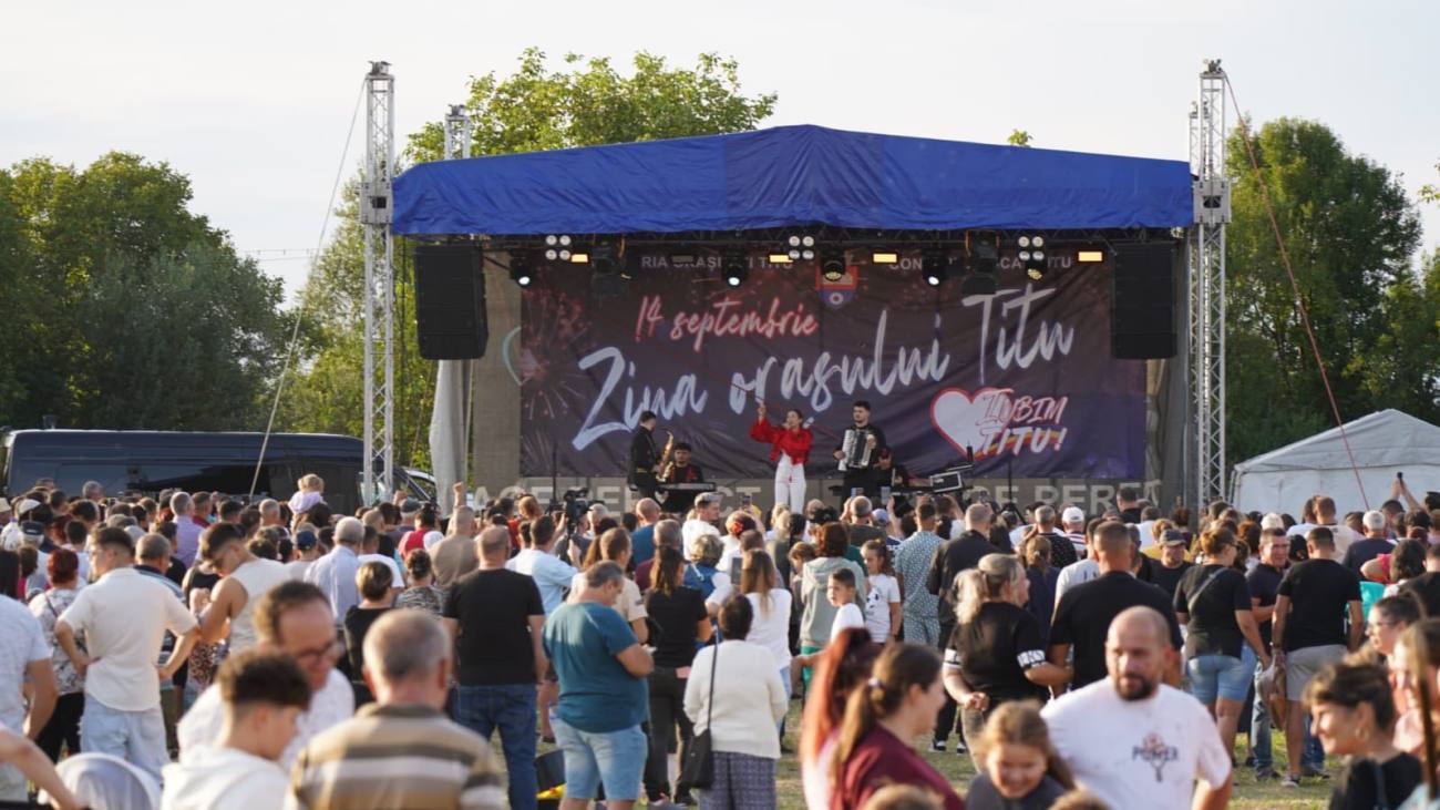 You are currently viewing Administrația din Titu a reunit comunitatea la manifestările de Ziua Orașului