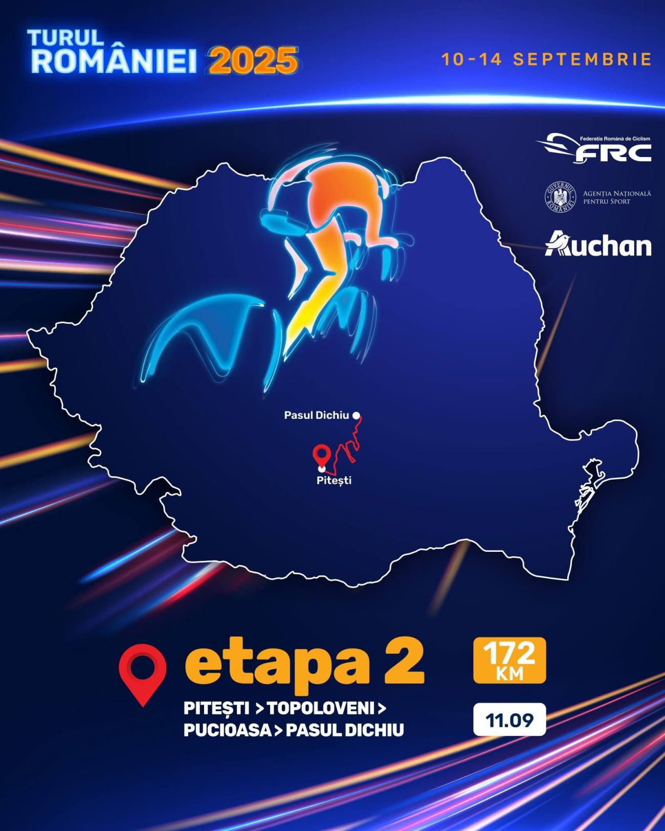 You are currently viewing Turul României ajunge mâine la Pucioasa! Primarul Constantin Ana îi invită pe localnici să-i întâmpine pe cicliști