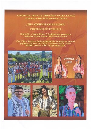 Read more about the article Zi de sărbătoare la Valea Lungă, pe 14 octombrie