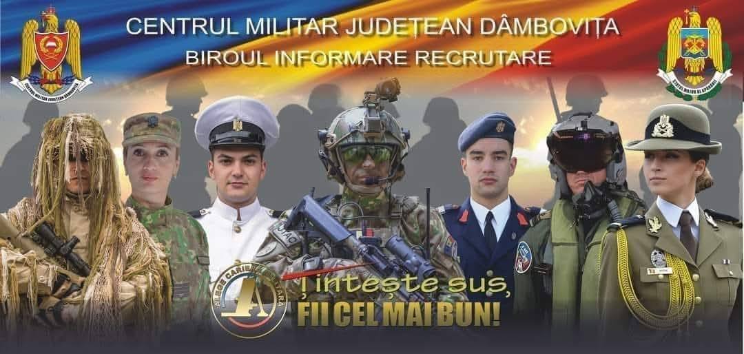 You are currently viewing Centrul Militar Județean Dâmbovița, prezent, astăzi, la Bursa Locurilor de Muncă pentru Absolvenți