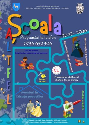Read more about the article „Școala altfel” la Filiala pentru Copii a Bibliotecii Județene Dâmbovița