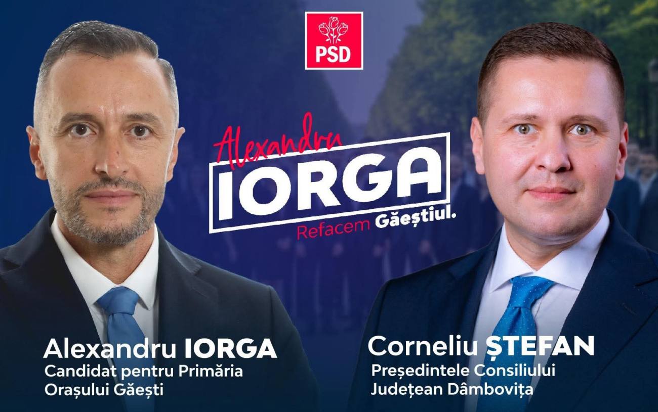 You are currently viewing Corneliu Ștefan: Alexandru Iorga știe cum să ducă mai departe dezvoltarea Găeștiului