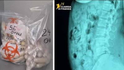 You are currently viewing Româncă arestată pe un aeroport din Italia, după ce a fost prinsă cu aproape 1,4 kg de droguri ascunse în stomac