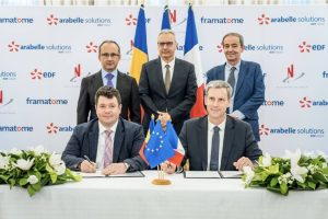 Read more about the article SN Nuclearelectrica SA semnează acorduri strategice cu grupul francez EDF pentru Retehnologizarea Unității 1 de la Cernavodă și Proiectul de Radioizotopi Medicali