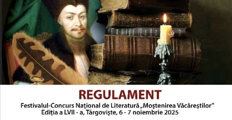 You are currently viewing Concursul Naţional de Literatură „Moştenirea Văcăreştilor” a ajuns la ediția a LVII – a!