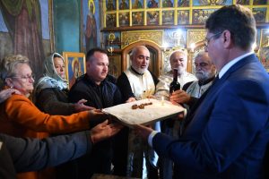 Read more about the article Comunitatea din Răcari a sărbătorit, astăzi, hramul Bisericii Boanga, ocrotită de Sfânta Cuvioasă Parascheva