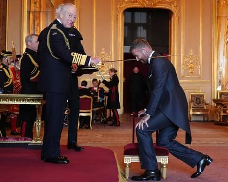 You are currently viewing David Beckham a primit titlul de cavaler din partea regelui Charles
