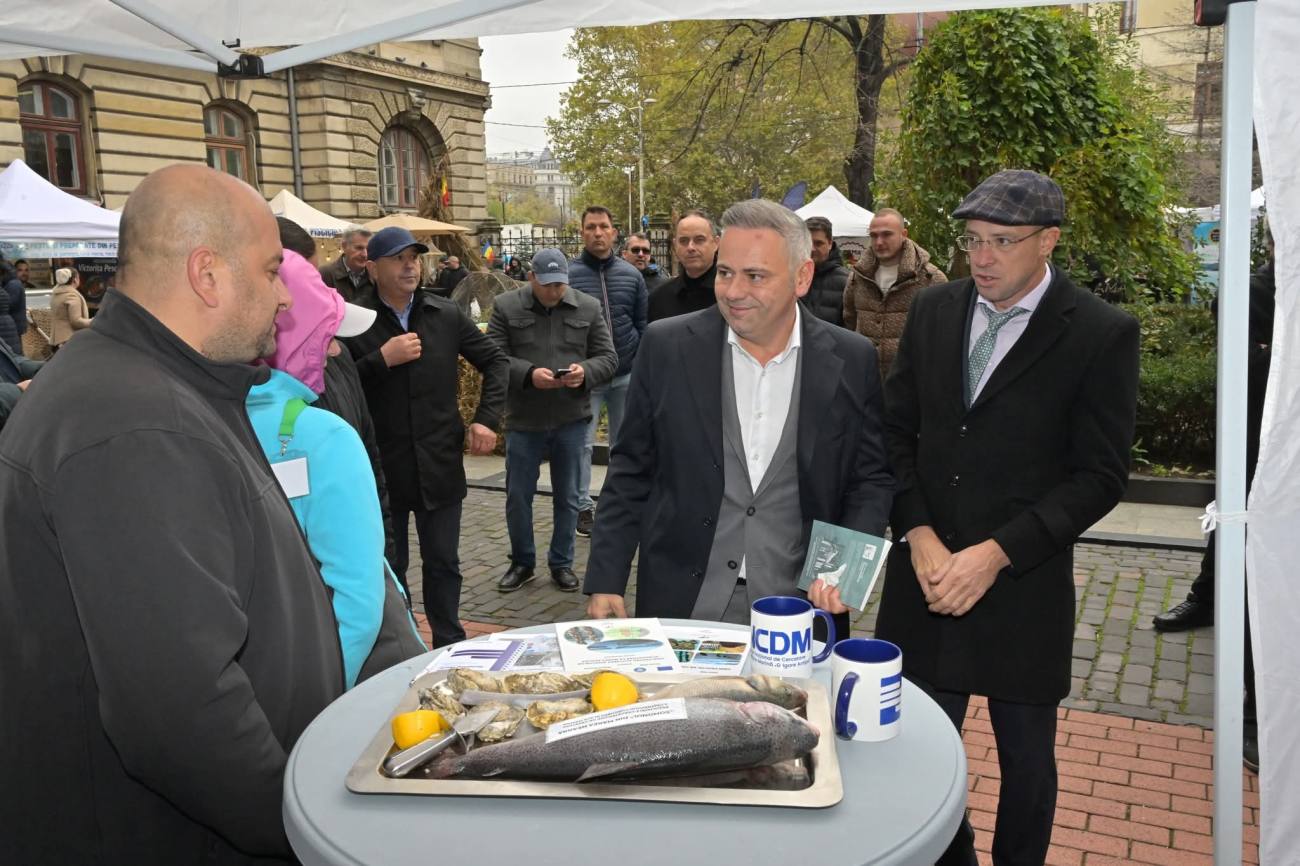 You are currently viewing Târgul Pescăresc, organizat în curtea Ministerului Agriculturii și Dezvoltării Rurale