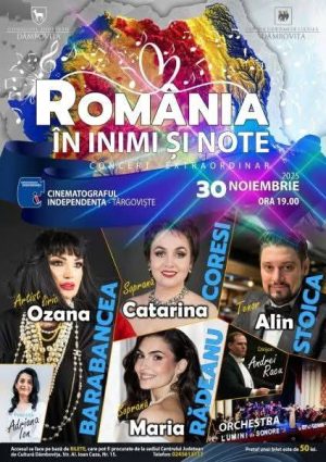 Read more about the article Concert Extraordinar dedicat Zilei Naționale a României – „România în inimi și note”