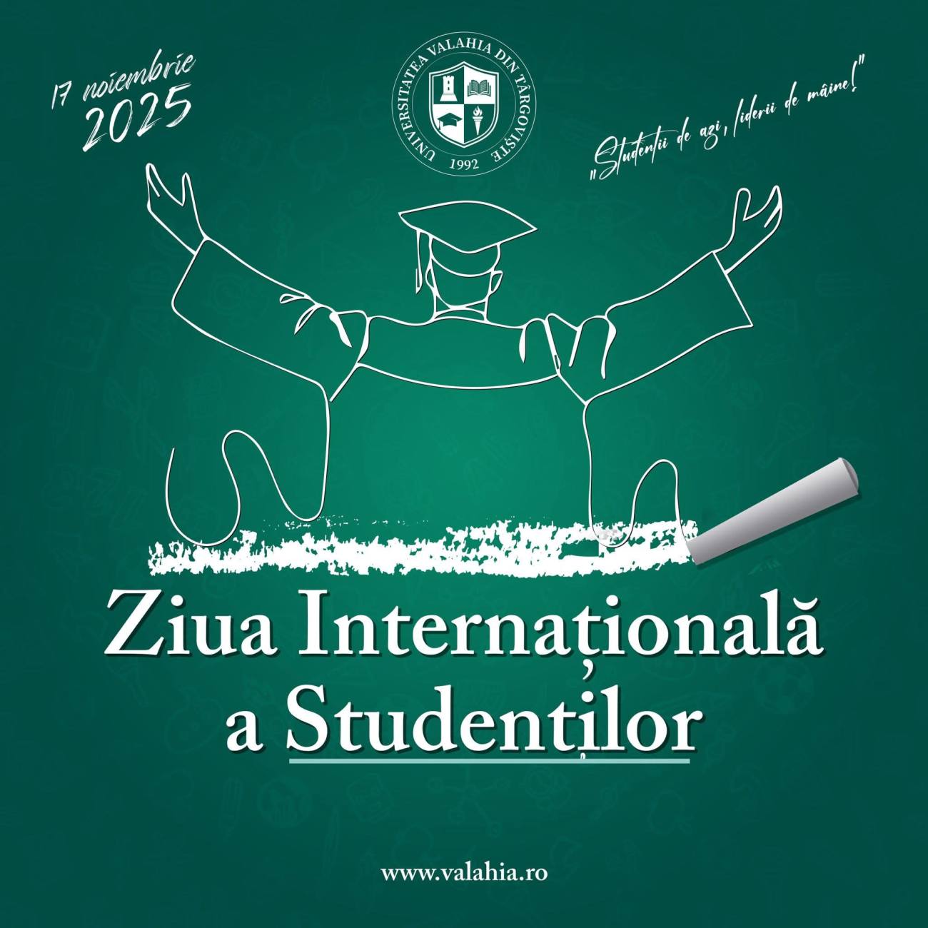 You are currently viewing Universitatea „Valahia” din Târgoviște, de Ziua Internațională a Studenților: Voi sunteți ritmul viu al universității