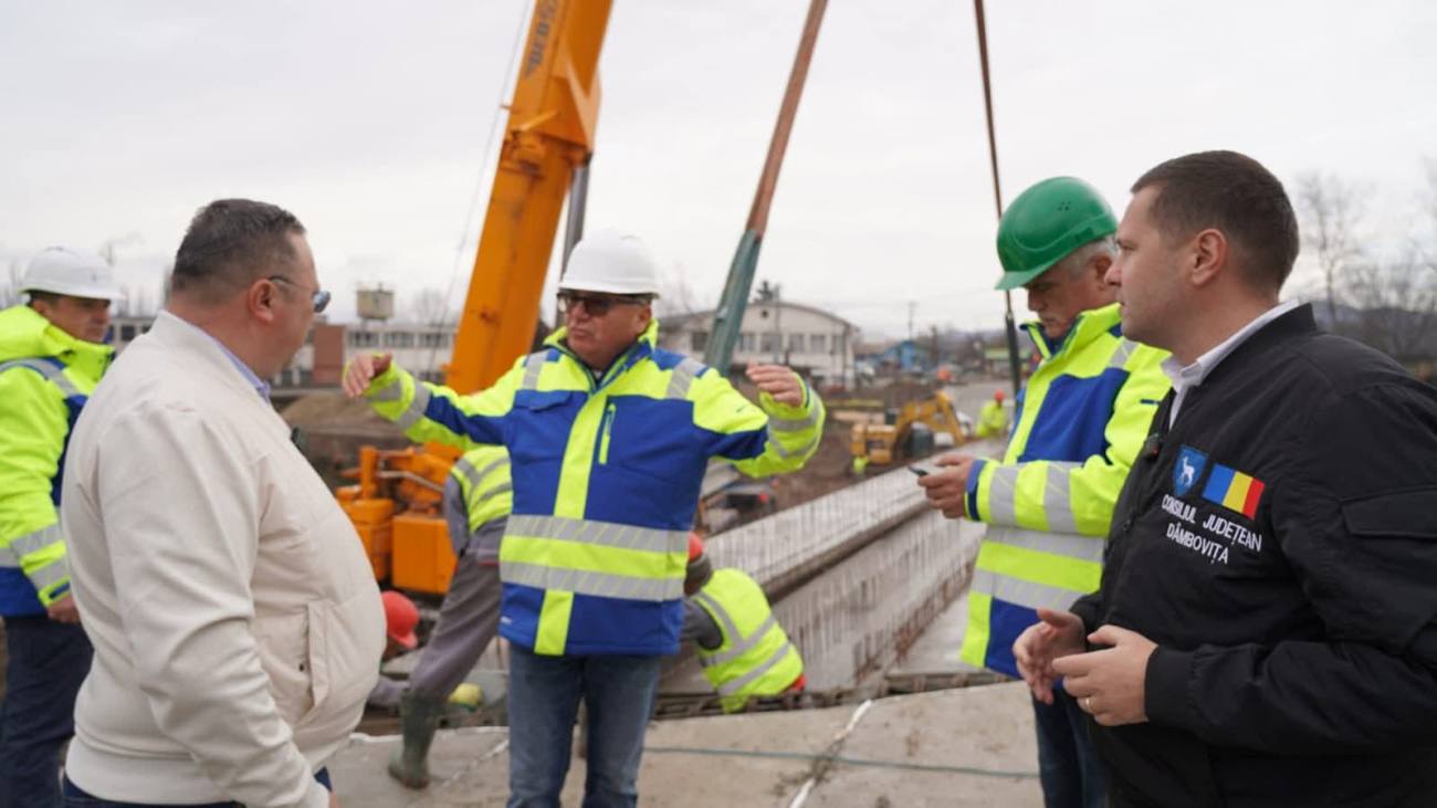 You are currently viewing Avansează lucrările la Podul peste Pârâul Bizdidel