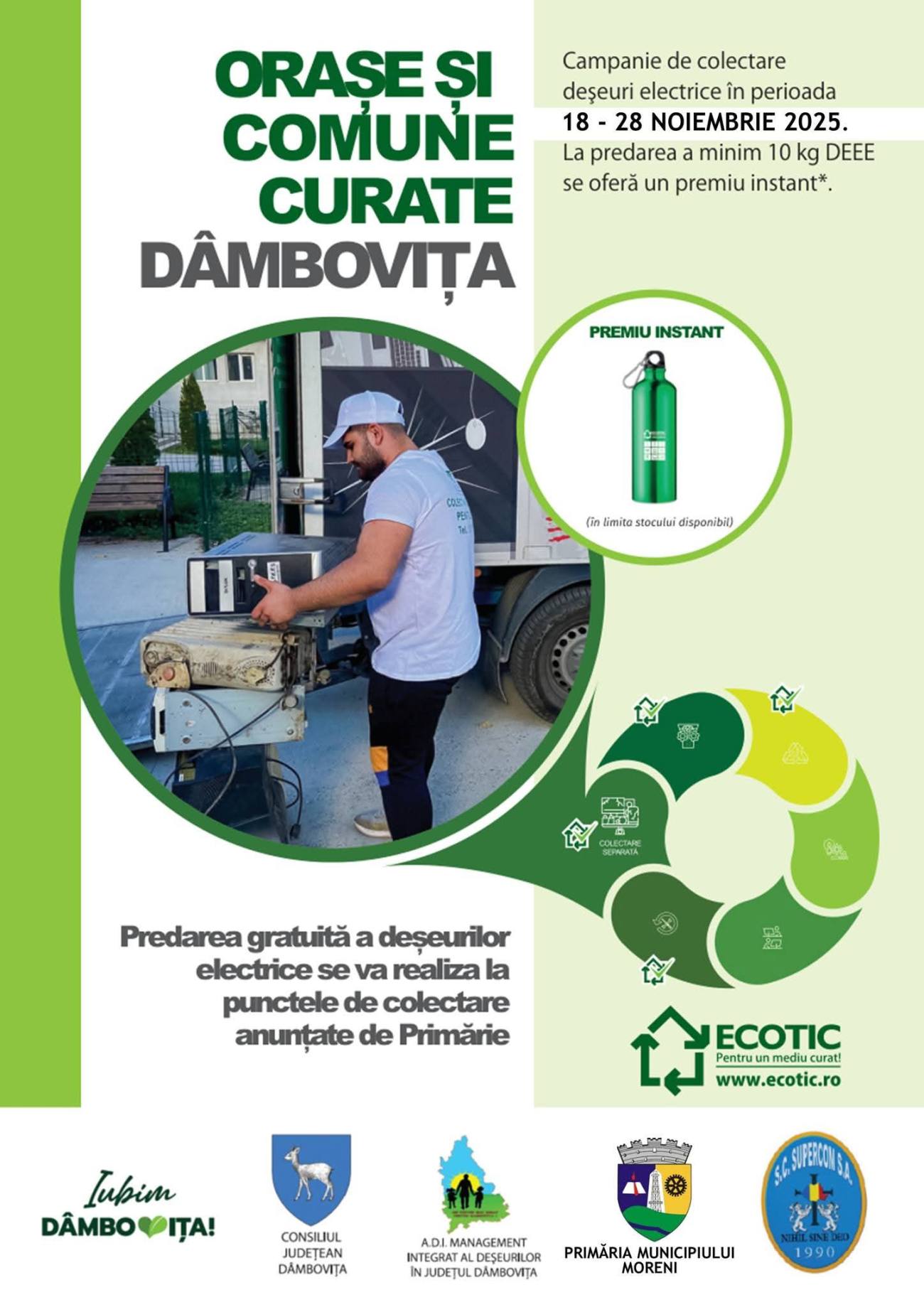 You are currently viewing Campanie de colectare deșeuri electrice și electronice la Moreni între 18 și 28 noiembrie