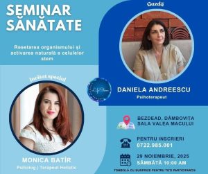 Read more about the article Seminar dedicat sănătății și gestionării stresului, organizat la Bezdead pe 29 noiembrie