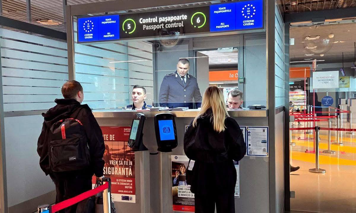 You are currently viewing Sistemul de Intrare/Ieșire (EES) extins și în punctele de trecere a frontierei Galați și Oancea (județul Galați), Aeroport Iași și Aeroport Cluj