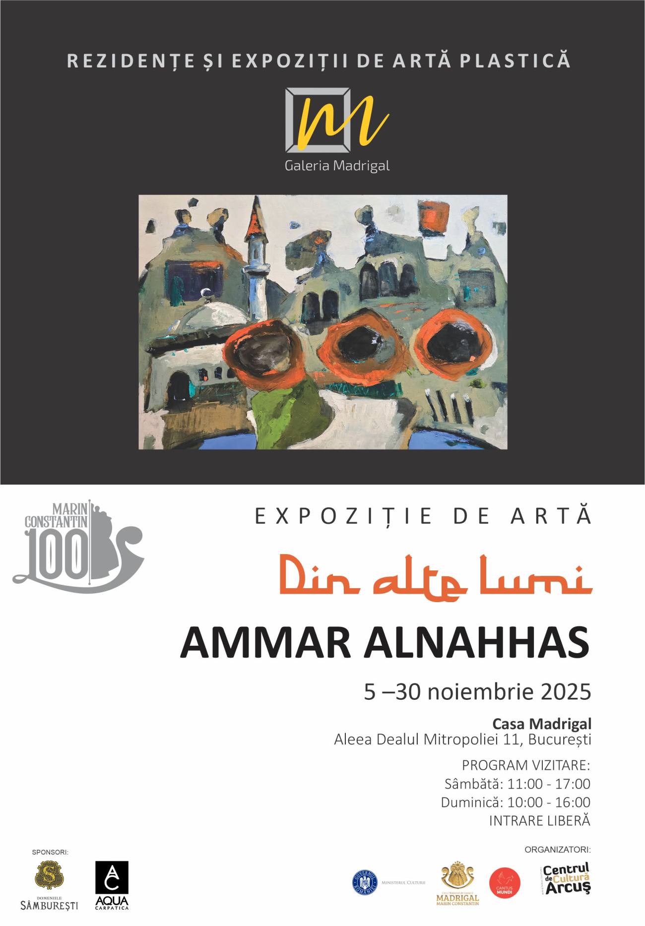 You are currently viewing Galeria Madrigal anunță expoziția artistului Ammar Alnahhas