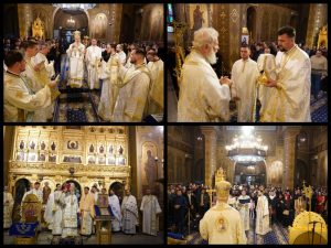 Read more about the article SLUJIRE ARHIEREASCĂ LA CATEDRALA DIN TÂRGOVIȘTE – ADEVĂRATA BOGĂȚIE SUSȚINE APROFUNDAREA BINELUI, VINDECAREA NEDREPTĂȚII ȘI MILOSTENIA