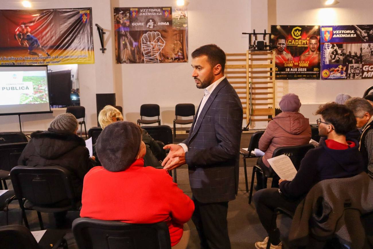 You are currently viewing Vlăduț Niculae, primar Aninoasa: Dialogul rămâne cel mai simplu și mai sănătos mod de a merge înainte, ca o comunitate