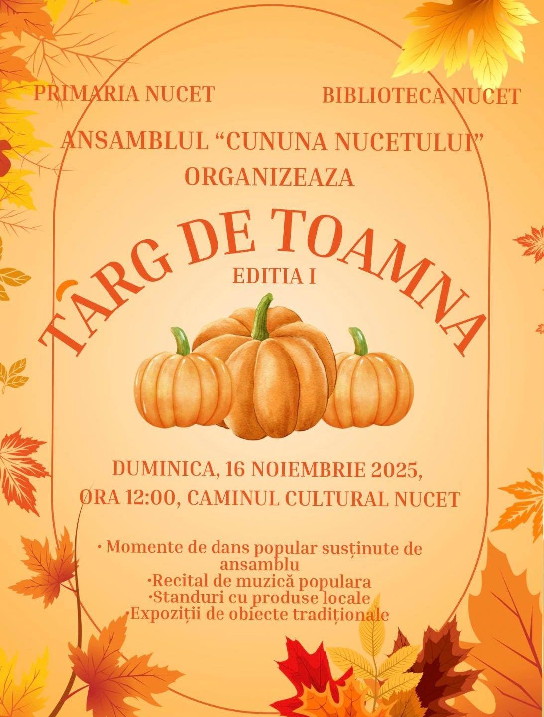 You are currently viewing Comunitatea din Nucet se adună laolaltă pentru un festival al tradițiilor și al gusturilor autentice