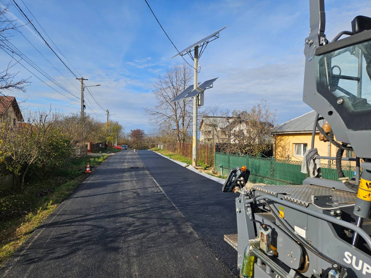 You are currently viewing Bogdan Tița, primar Ulmi: Așa cum am promis, am început asfaltarea drumului care traversează satul Udrești