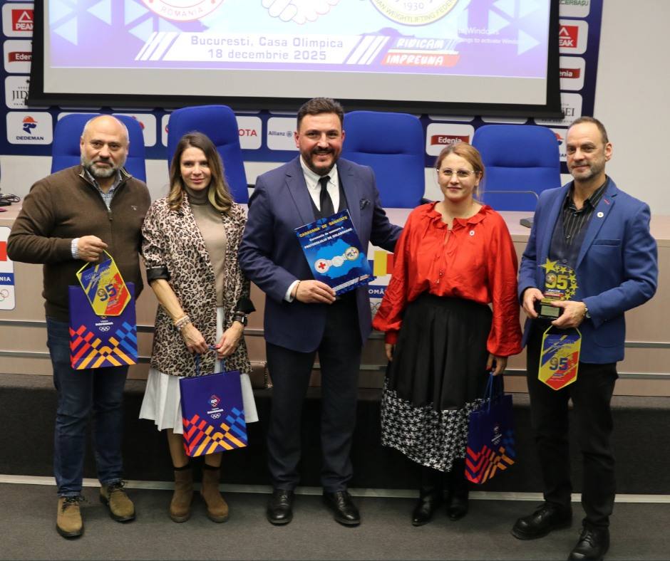You are currently viewing Federația Română de Haltere și Crucea Roșie Română, protocol de colaborare în beneficiul copiilor care țintesc marea performanță