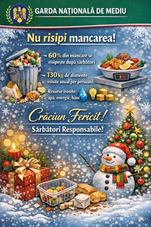 Read more about the article Garda de Mediu îndeamnă dâmbovițenii să reducă risipa alimentară