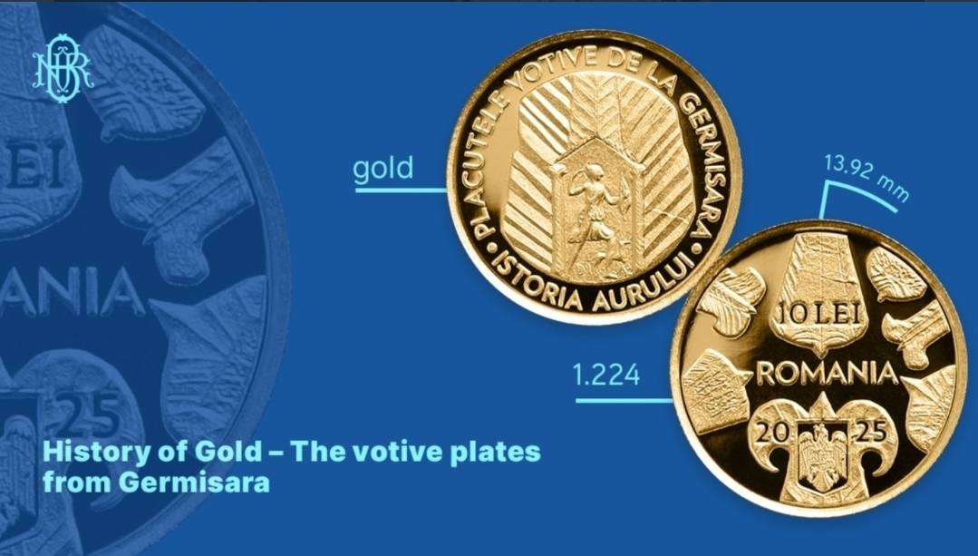 You are currently viewing O nouă monedă de aur a fost emisă de Banca Națională a României