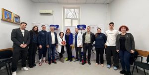 Read more about the article În prag de sărbători, baschetul a ajuns la secția clinică de psihiatrie pediatrică din cadrul Spitalului „Prof. Dr. Alexandru Obregia”