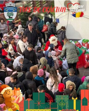 Read more about the article Târg de Crăciun organizat de Primăria Sălcioara. Copiii și colindele au adus spiritul sărbătorilor în comunitate