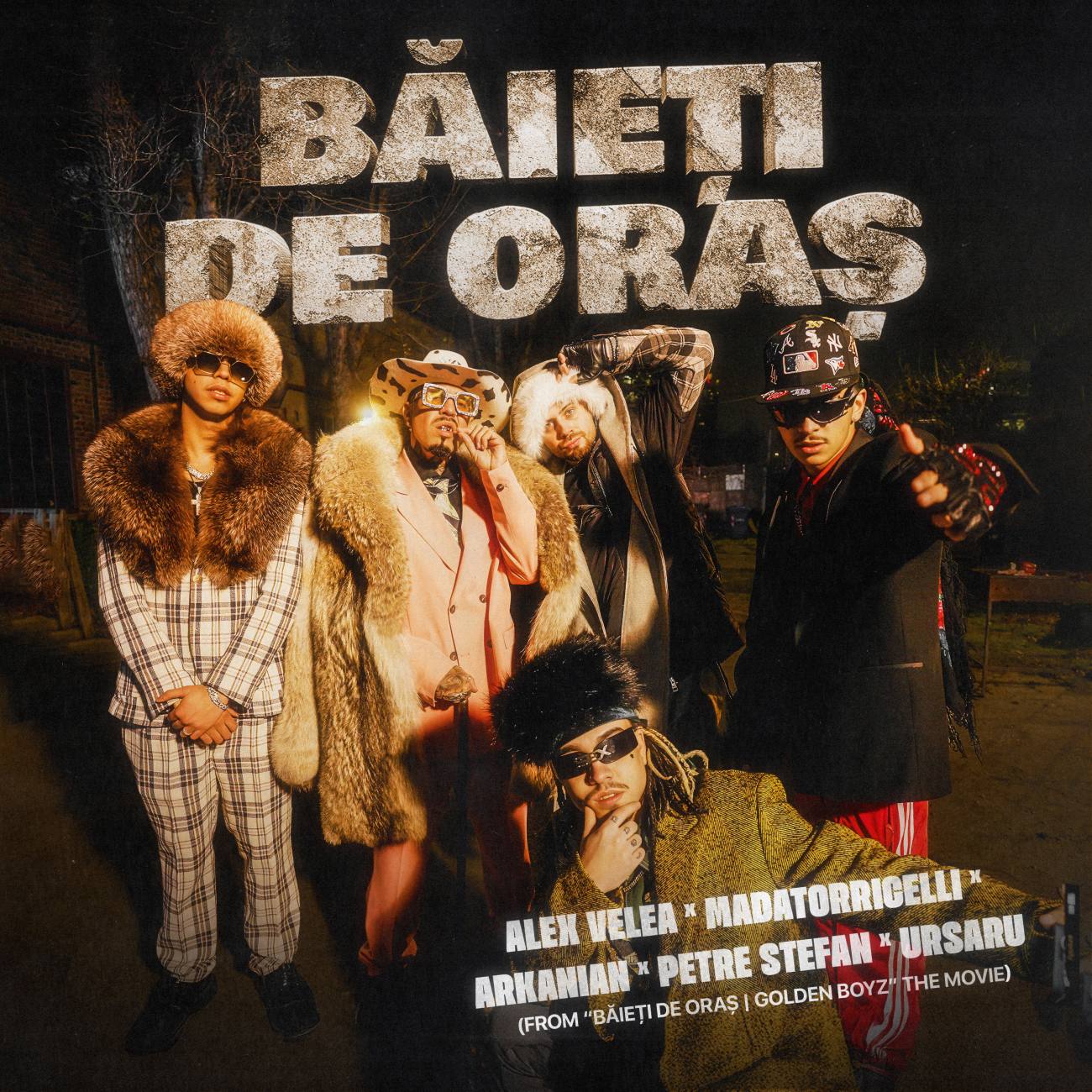 You are currently viewing Alex Velea x MADATORRICELLI x Arkanian x Petre Ștefan x Ursaru lansează ,,Băieți de Oraș” (From „Băieți de Oraș | Golden Boyz” The Movie)