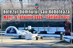 Read more about the article Boboteaza va fi sărbătorită, mâine, în toate parohiile din comuna Aninoasa