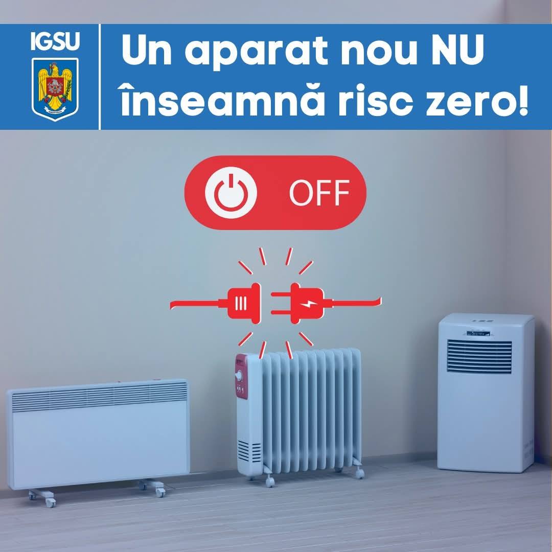 You are currently viewing Pompierii dâmbovițeni avertizează: aparatele de încălzire nu sunt sigure dacă sunt folosite fără supraveghere