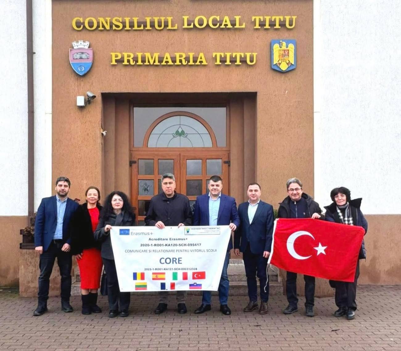 You are currently viewing Profesori și elevi din Turcia, oaspeți ai orașului Titu, într-un proiect Erasmus+