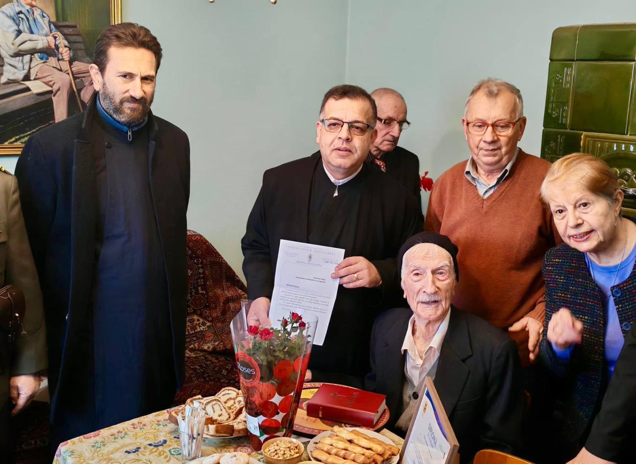 You are currently viewing UN FIU AL BISERICII LA 104 ANI – OMAGIAT ÎN PAROHIA SĂCUIENI