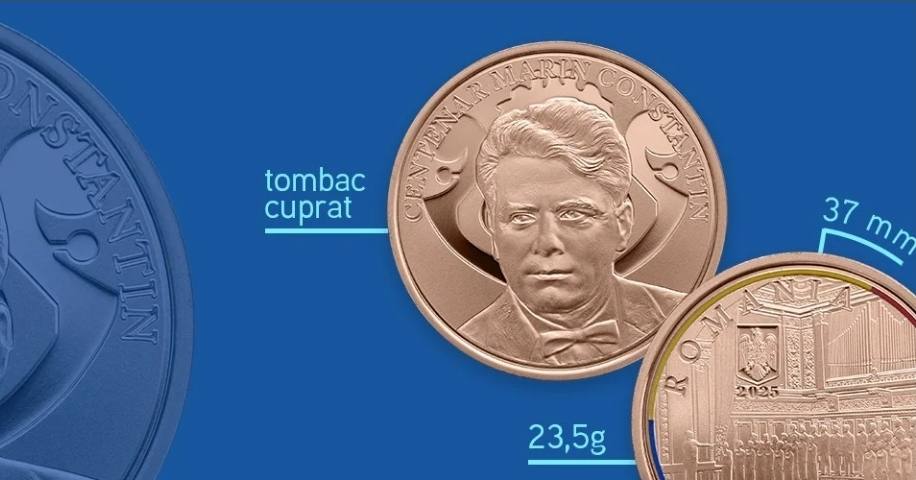 You are currently viewing Banca Națională a României a emis o monedă dedicată fondatorului și dirijorului Corului Madrigal, Marin Constantin!