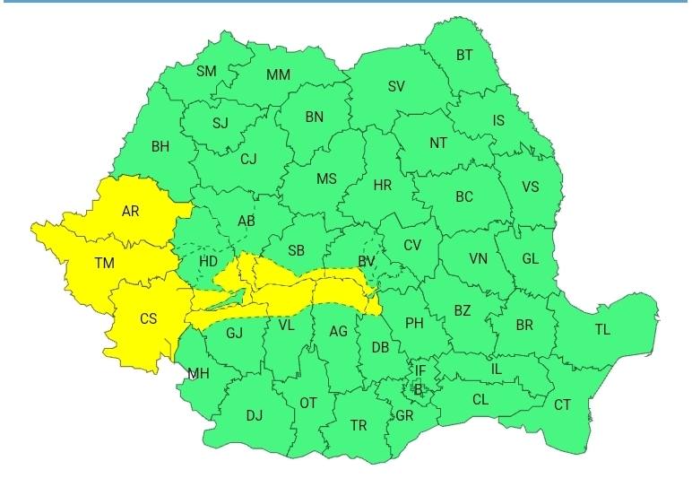 You are currently viewing METEO: COD GALBEN de vânt puternic în zona montană a județului Dâmbovița!